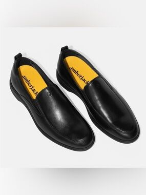 Amberjack The Slip On Men’s Dress Shoe In Obsidian  Sz 8.5M